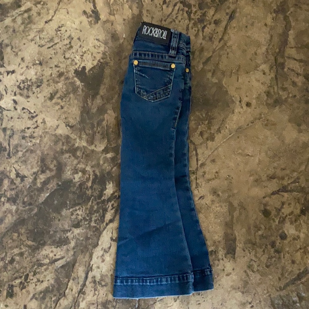 Rock & Roll cowgirl jeans. Toddler 4